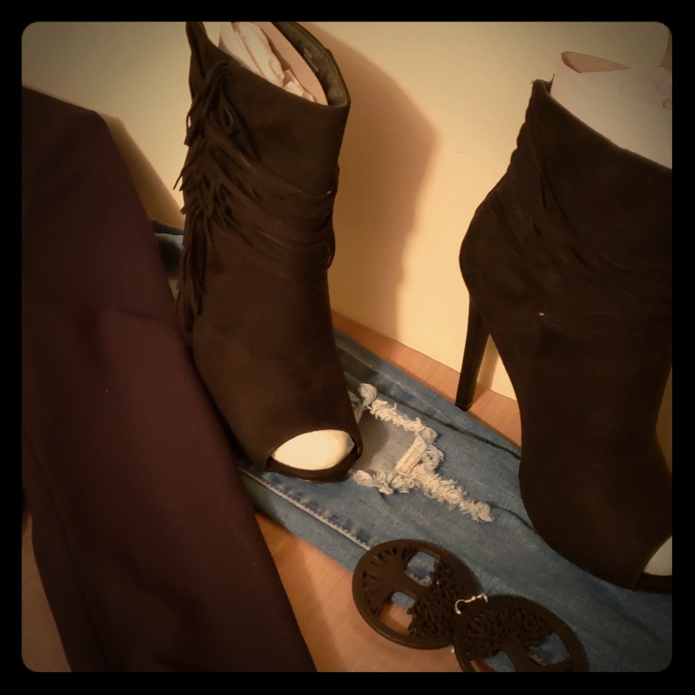 Tassled Booties
